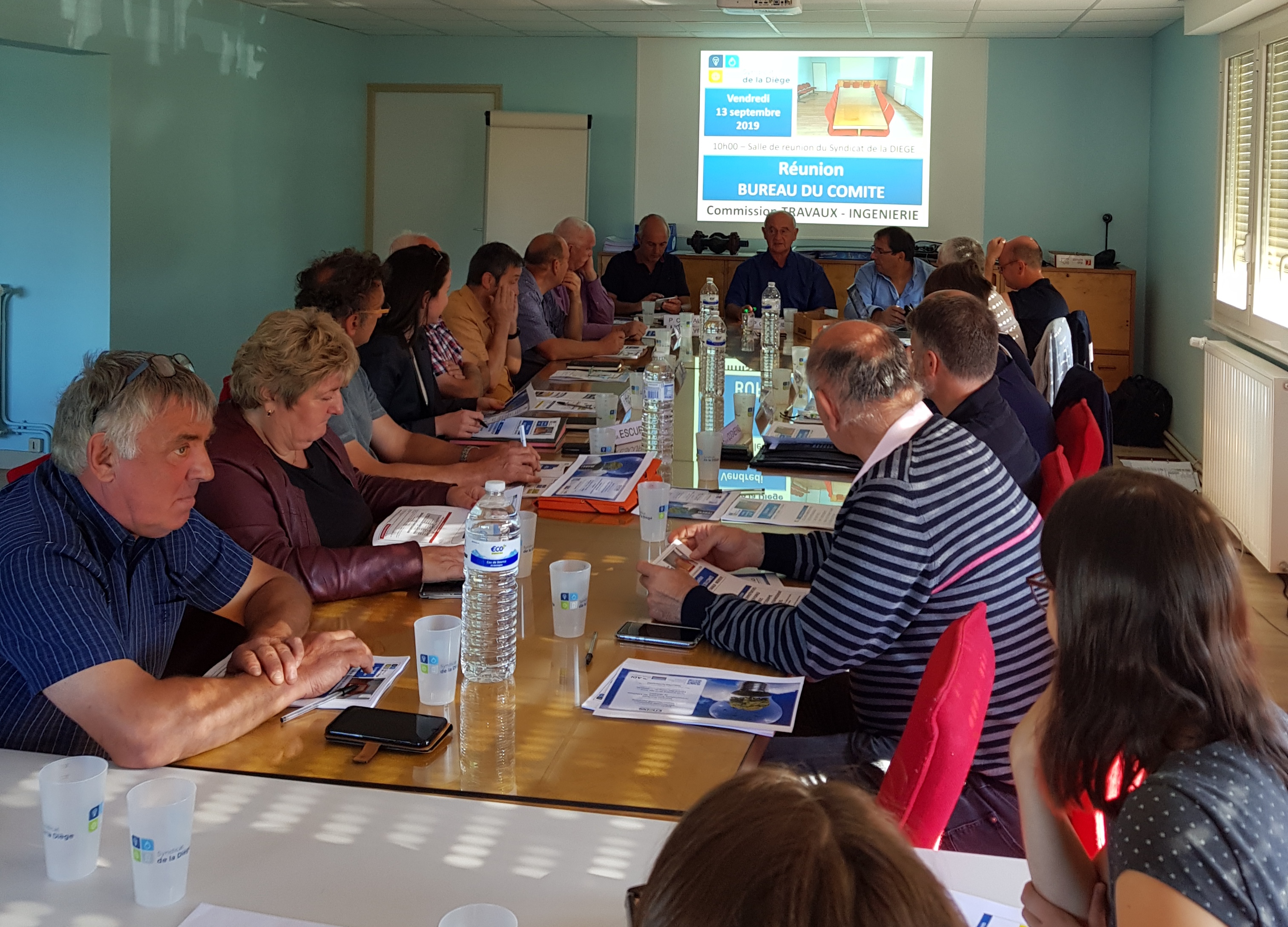 Réunion des membres du Bureau et de la Commission TRAVAUX – INGENIERIE