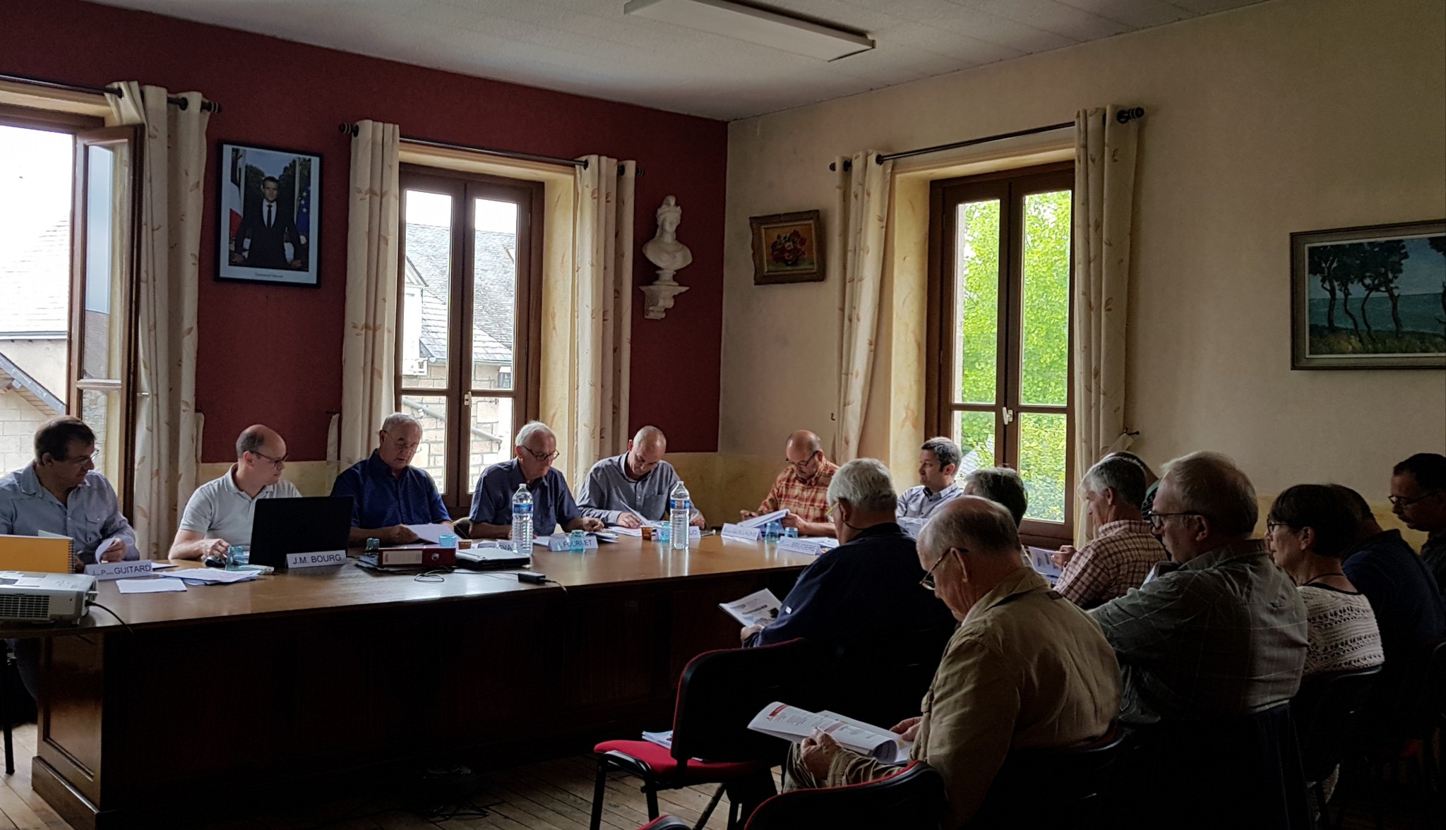 Réunion du Bureau et de la Commission Travaux – Ingénierie à Bugeat