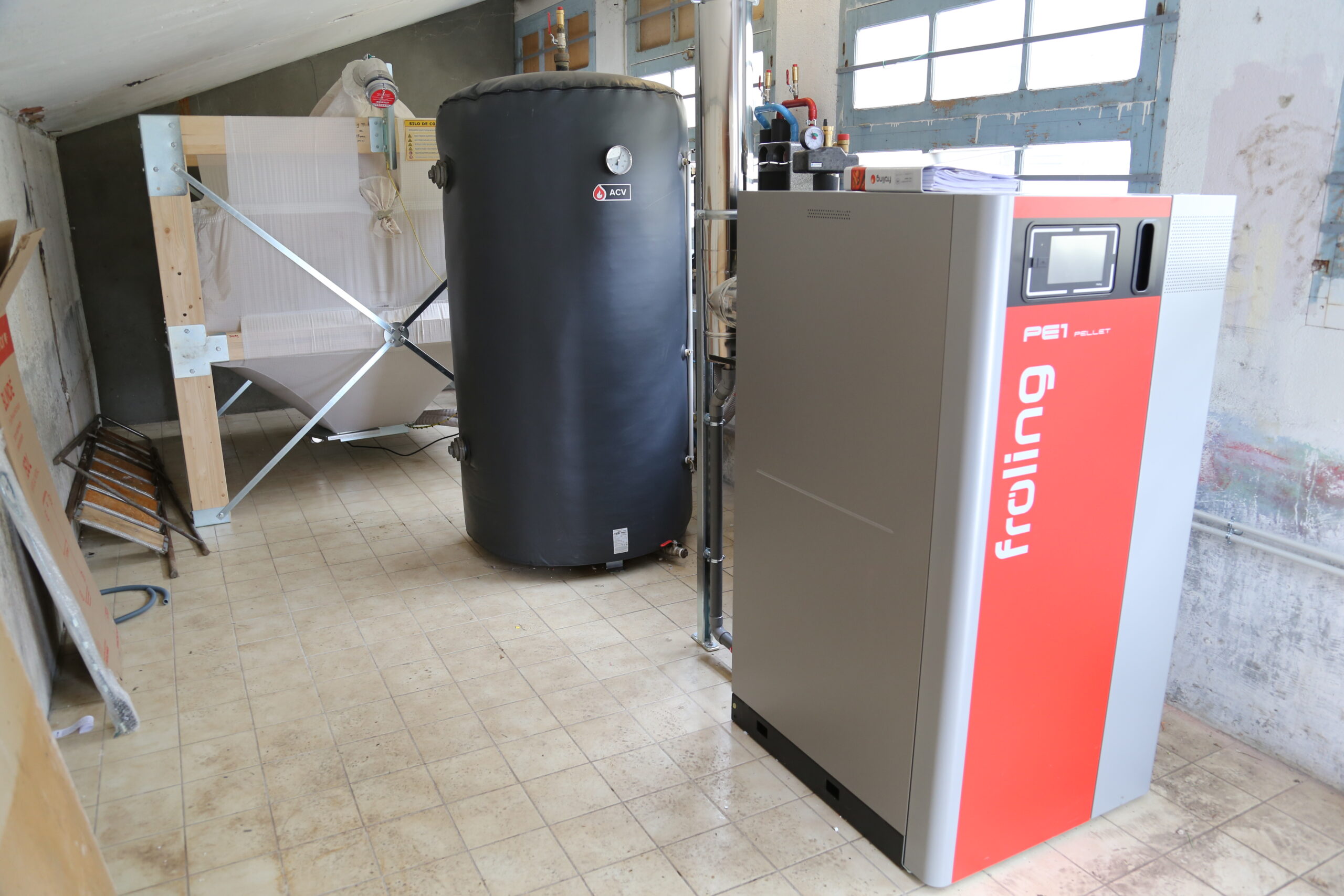 Une première installation du Fonds Chaleur Territorial