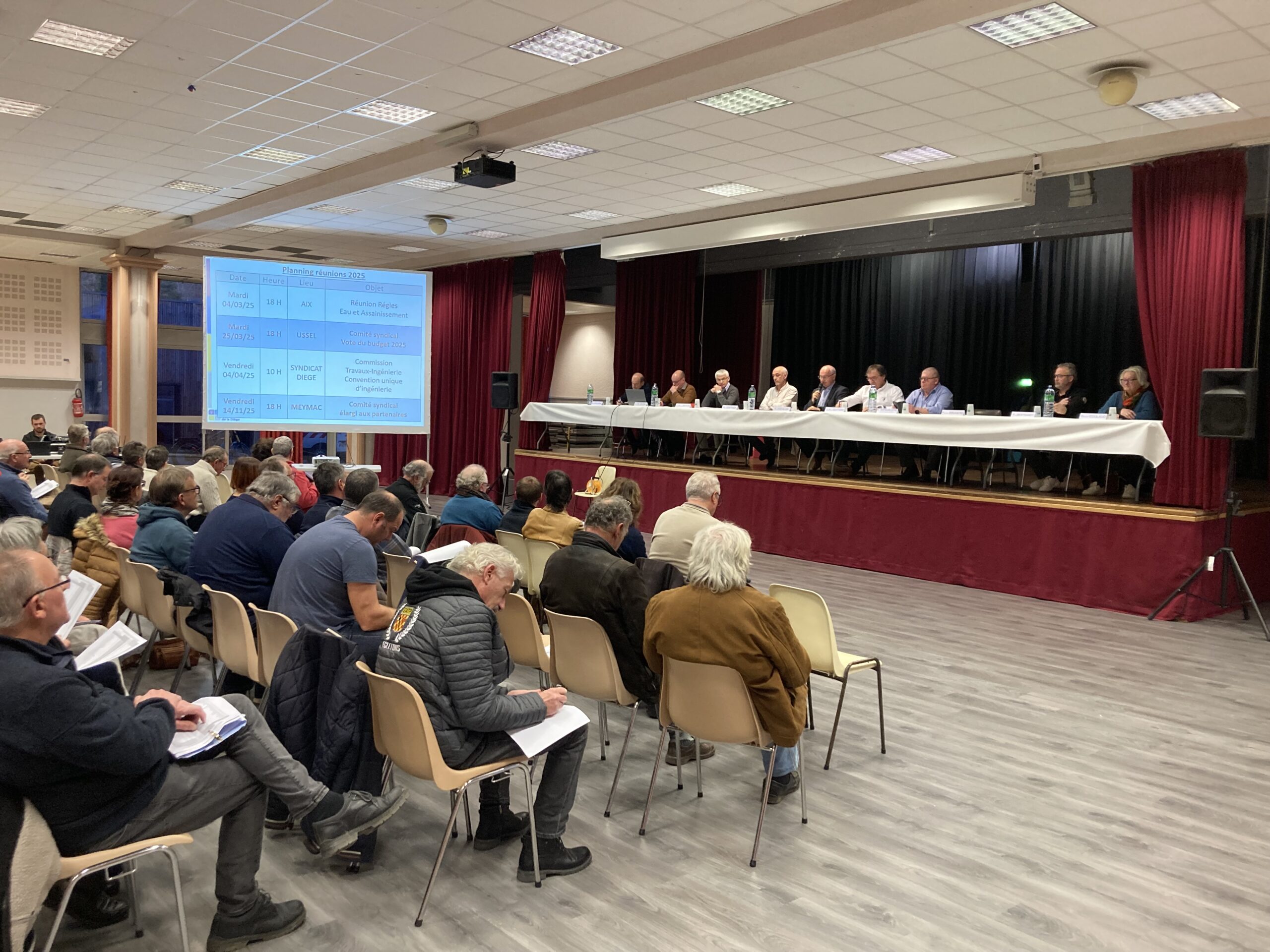 Réunion du Comité Syndical le 4 février 2025