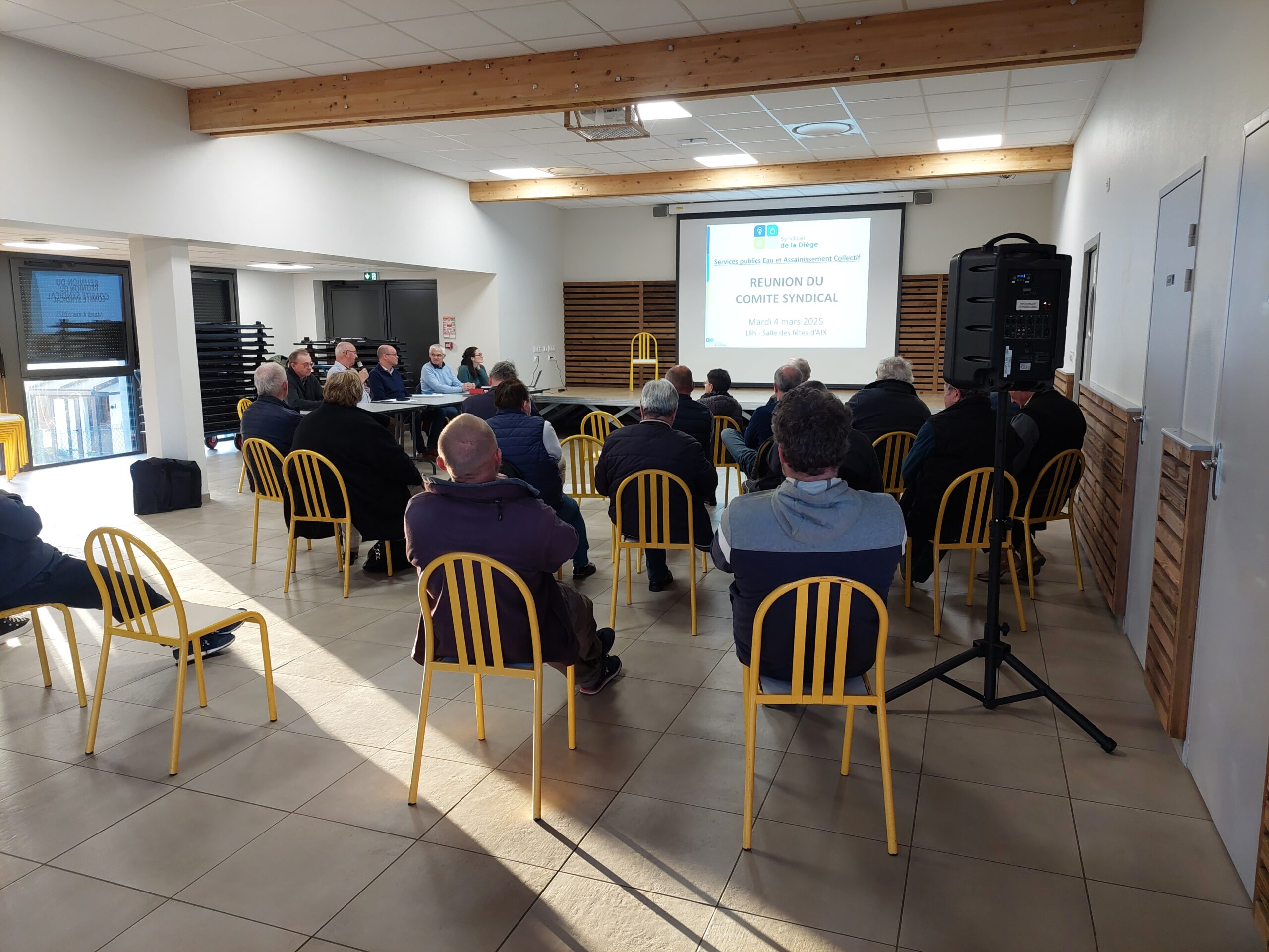 Réunion pour les services publics Eau et Assainissement collectif le 4 mars 2025